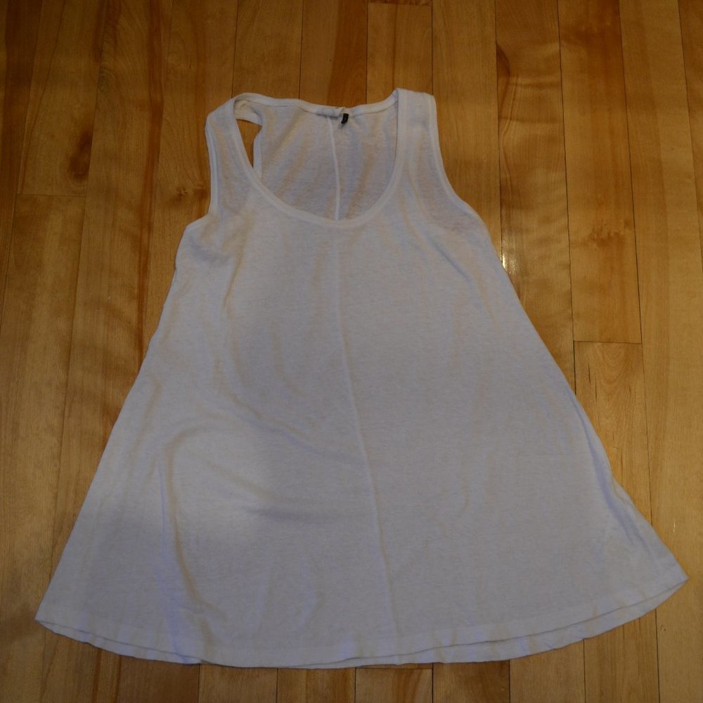 Anthropologie Brand Size XS White Tank Top